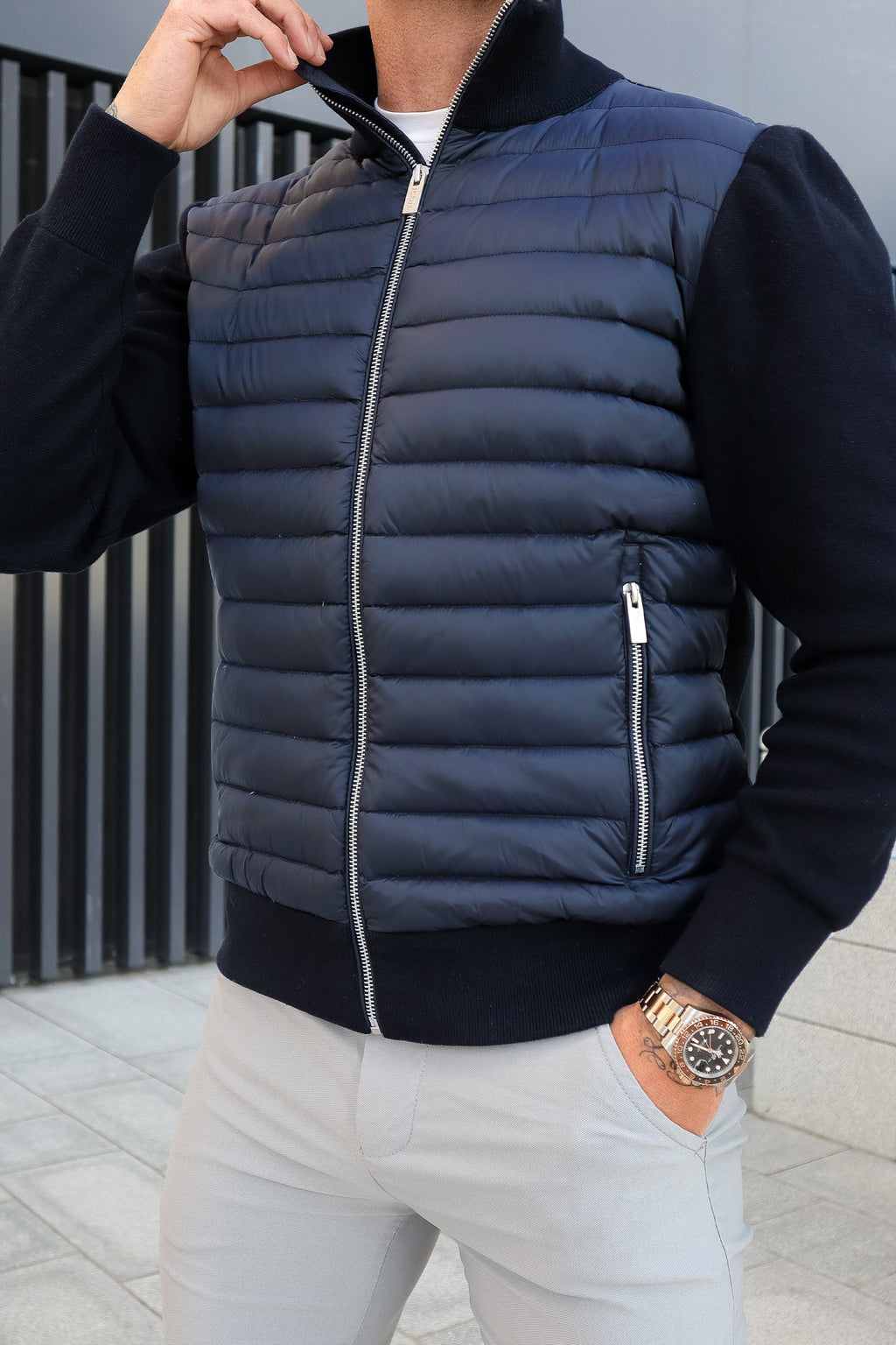 Xian Men's Hybrid Jacket – Removable Sleeve Lightweight Travel Jacket