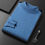 Ryan Men's Knit Sweater – Soft Warm Mock Neck Pullover for Winter