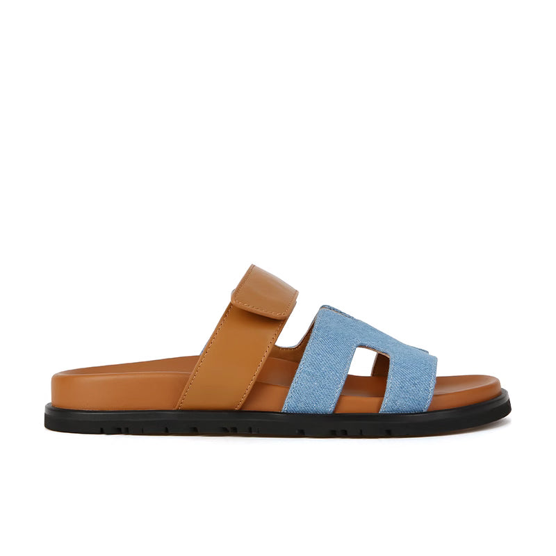 Paula Women's Summer Sandals – Adjustable Straps Cushioned Lightweight Slides