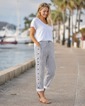 Pia Women's Casual Pants – Relaxed Lightweight Trousers with Side Pockets