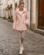 Claire Women’s Winter Jacket – Waterproof Hooded Coat with Warm Insulated Lining