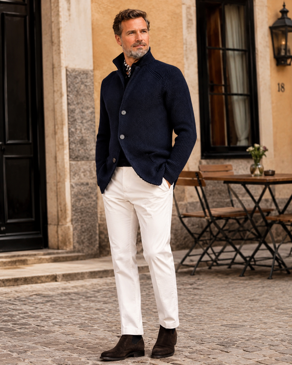 Ramon Men's Jacket – Modern Casual Smart Jacket for Office and City Wear