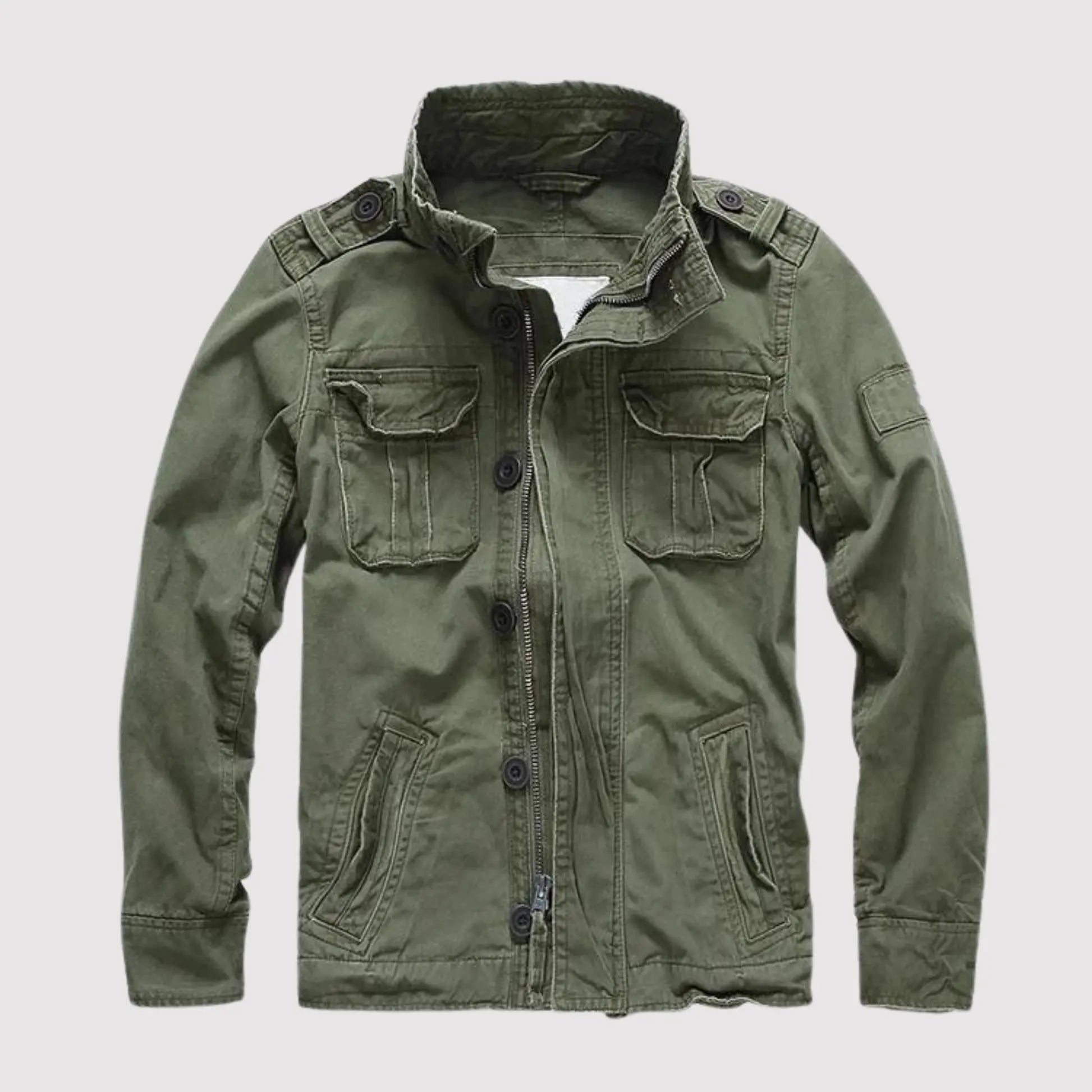 Emmanuel Men’s Classic Jacket – Lightweight Casual Coat with Functional Pockets