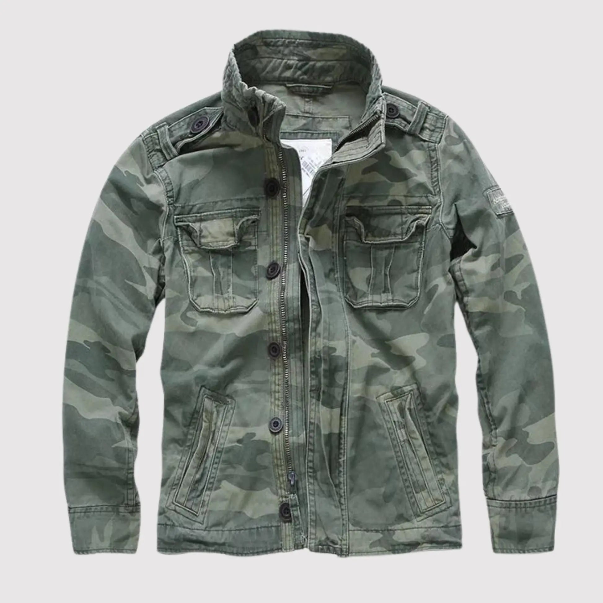 Emmanuel Men’s Classic Jacket – Lightweight Casual Coat with Functional Pockets