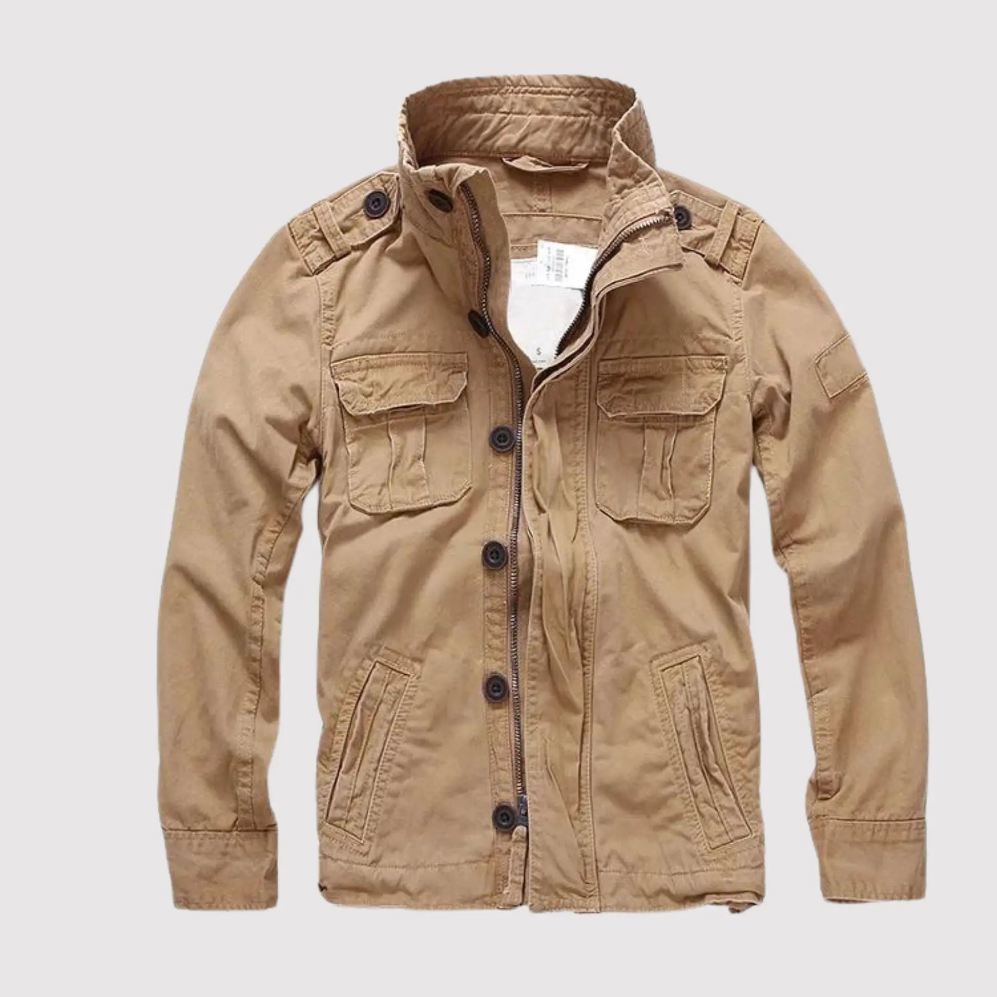Emmanuel Men’s Classic Jacket – Lightweight Casual Coat with Functional Pockets