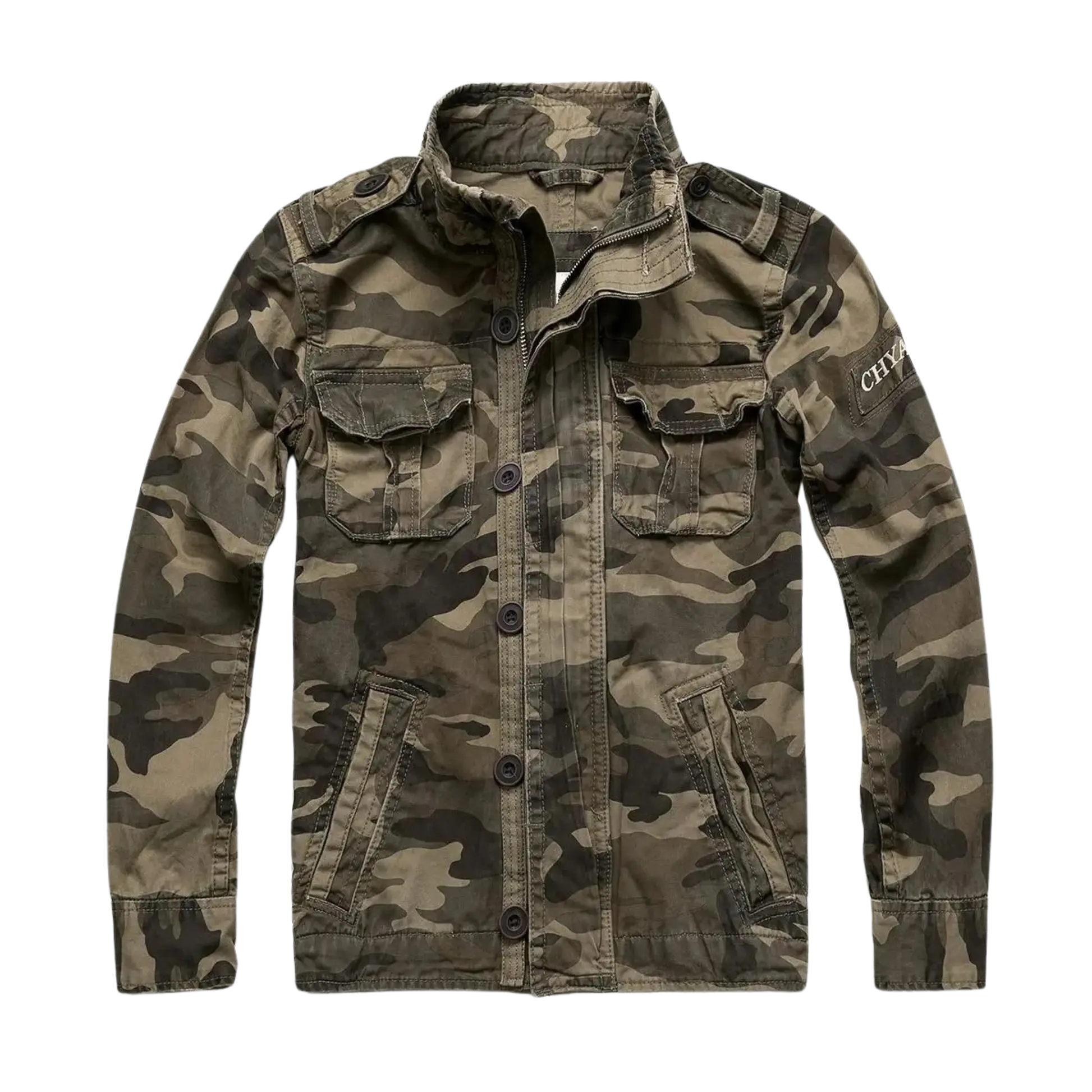 Emmanuel Men’s Classic Jacket – Lightweight Casual Coat with Functional Pockets