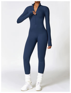 Eya Women's Winter Jumpsuit – Fleece Lined Stretch Outdoor Activewear Suit