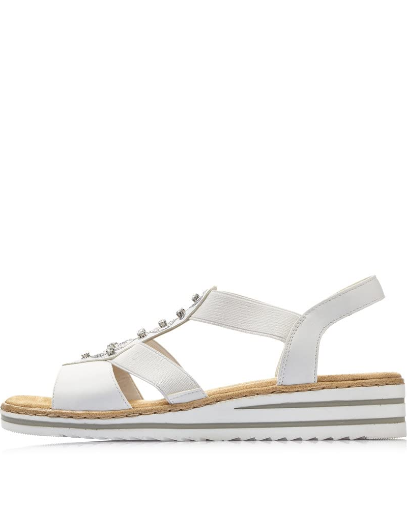 Leona Women’s Wedge Sandals – Buckle Summer Shoes with Cushioned Insole