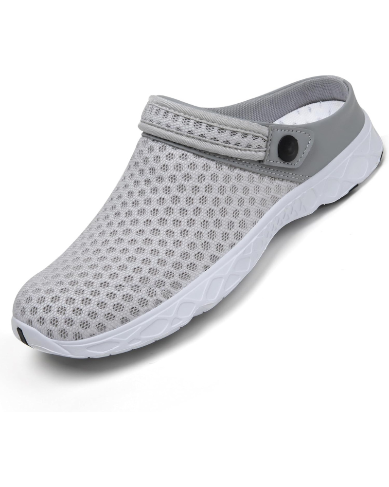 Riley Unisex Garden Clogs – Breathable Mesh Slip-On Shoes for Indoor Outdoor Wear