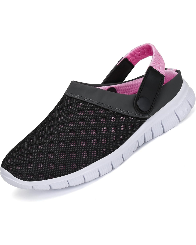 Riley Unisex Garden Clogs – Breathable Mesh Slip-On Shoes for Indoor Outdoor Wear