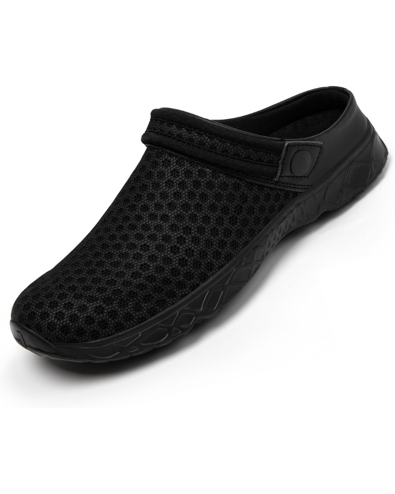 Riley Unisex Garden Clogs – Breathable Mesh Slip-On Shoes for Indoor Outdoor Wear