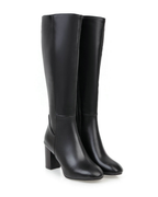 Paige Women's Zip Boots – Classic Block Heel Boots for Work and Everyday Wear