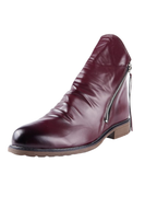 Daniel Men's Ankle Boots – Side Zip Modern Dress Boots for Everyday Wear