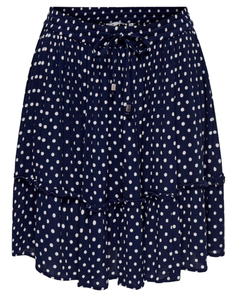 Ruby Women’s Mini Skirt – A-Line Viscose Skirt with Drawstring Waist
