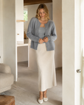 Sydney Women's Knit Cardigan – Soft Loose Fit Elegant Everyday Sweater