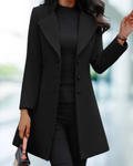 Juniper Women's Wool Blend Coat – Fitted Warm Winter Coat for Elegant Outfits