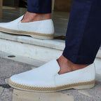 Ethan Men’s Leather Loafers – Breathable Slip-On Casual Shoes with Cushioned Comfort