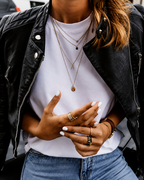 Juliet Women's Genuine Leather Jacket – Fitted Zip Jacket with Pockets