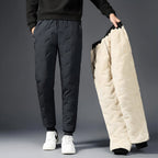 Liam Men's Thermal Pants – Waterproof Sherpa-Lined Winter Trousers with Zip Pockets