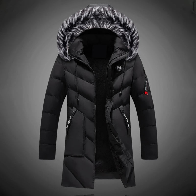 Ryan Men’s Winter Coat – Waterproof Hooded Puffer Jacket with Thermal Insulation