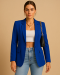 Sophia Women's Tailored Blazer – Classic Fitted Jacket for Office & Casual Wear