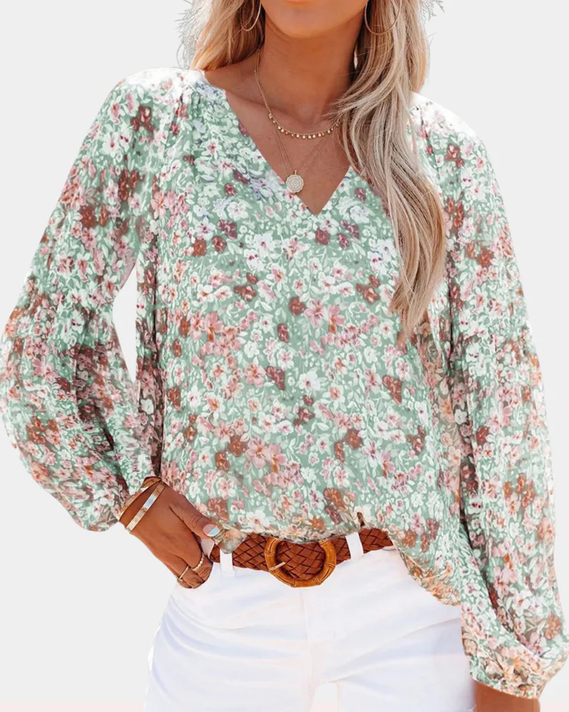 Macy Women's Long Sleeve Blouse – Classic Lightweight Top for Casual & Office Wear