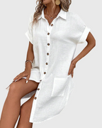 Noelle Women’s Summer Dress – Lightweight Flowy Casual Elegant Dress