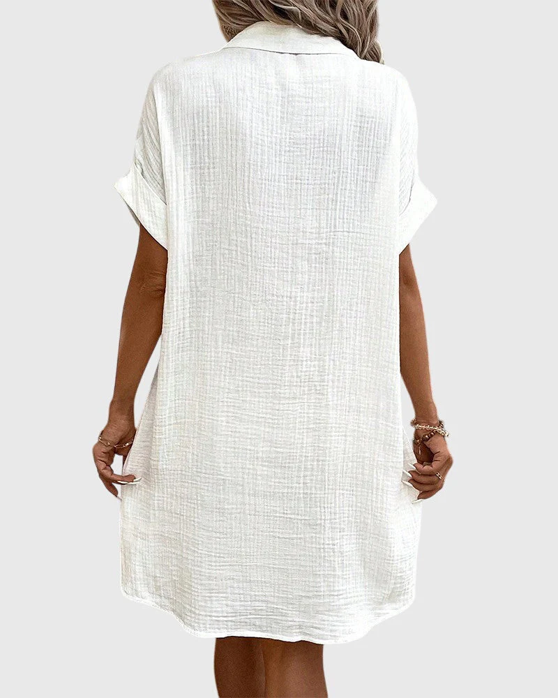 Noelle Women’s Summer Dress – Lightweight Flowy Casual Elegant Dress