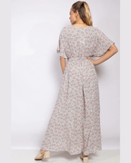 Delilah Women's Printed Boho Maxi Dress – Flowy Relaxed Fit for Festivals & Beach