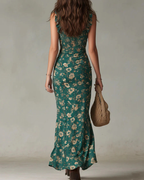 Arabella Women’s Boho Maxi Dress – A-Line Pullover Dress with High Side Slit