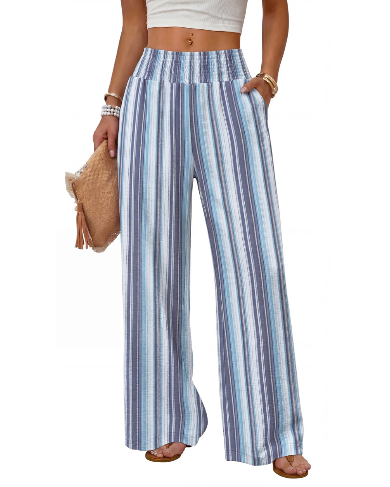 Madison Women’s Wide Leg Pants – Soft Casual Work Trousers with Pockets