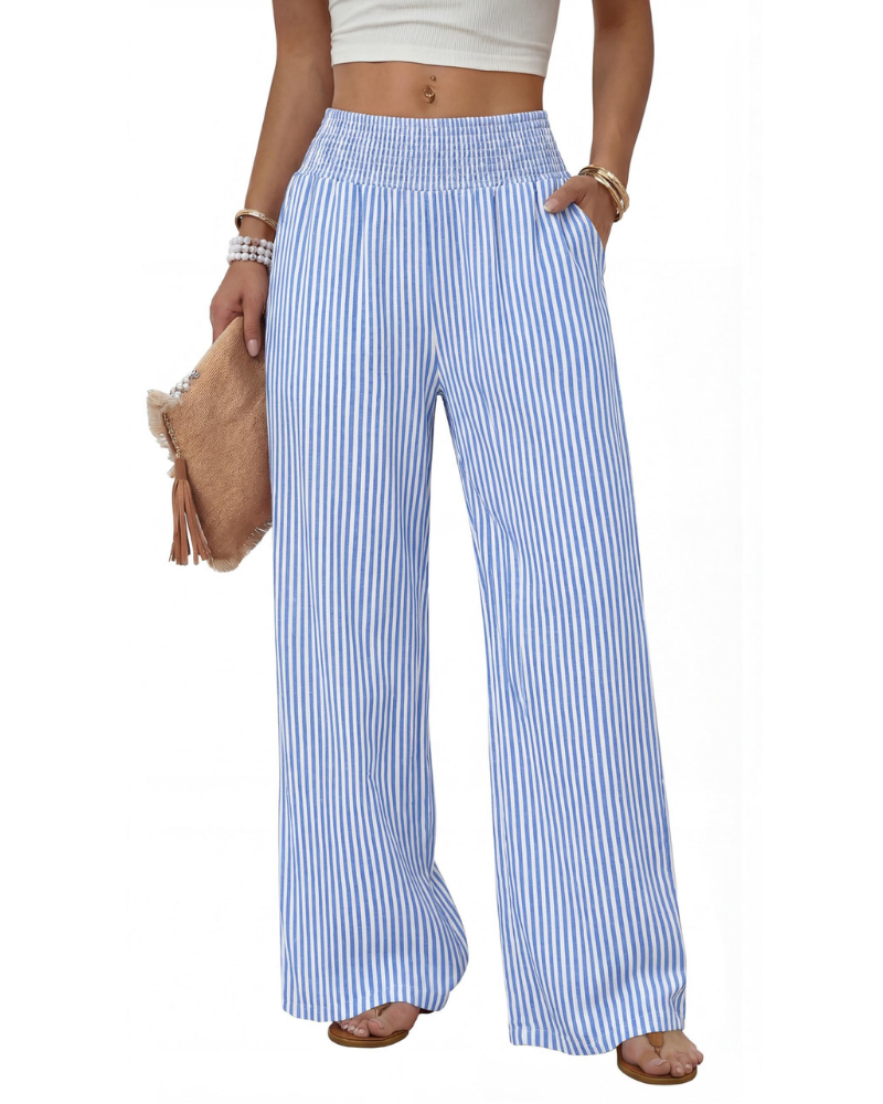 Madison Women’s Wide Leg Pants – Soft Casual Work Trousers with Pockets
