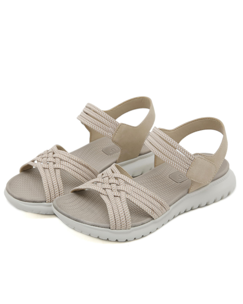 Phoebe Women’s Hiking Sandals – Elastic Lace Sandals with Arch Support
