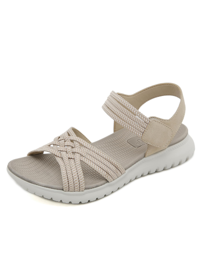 Phoebe Women’s Hiking Sandals – Elastic Lace Sandals with Arch Support