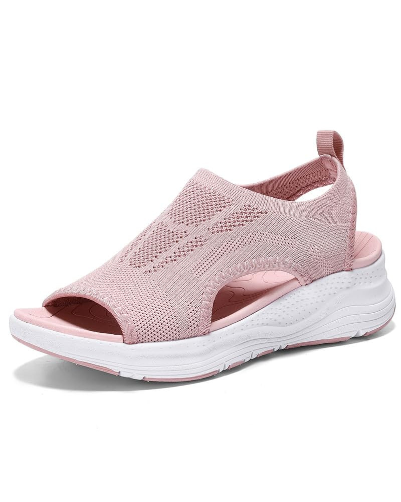 Sabrina Women’s Slingback Sandals – Washable Mesh Platform Sandals with Non-Slip Sole