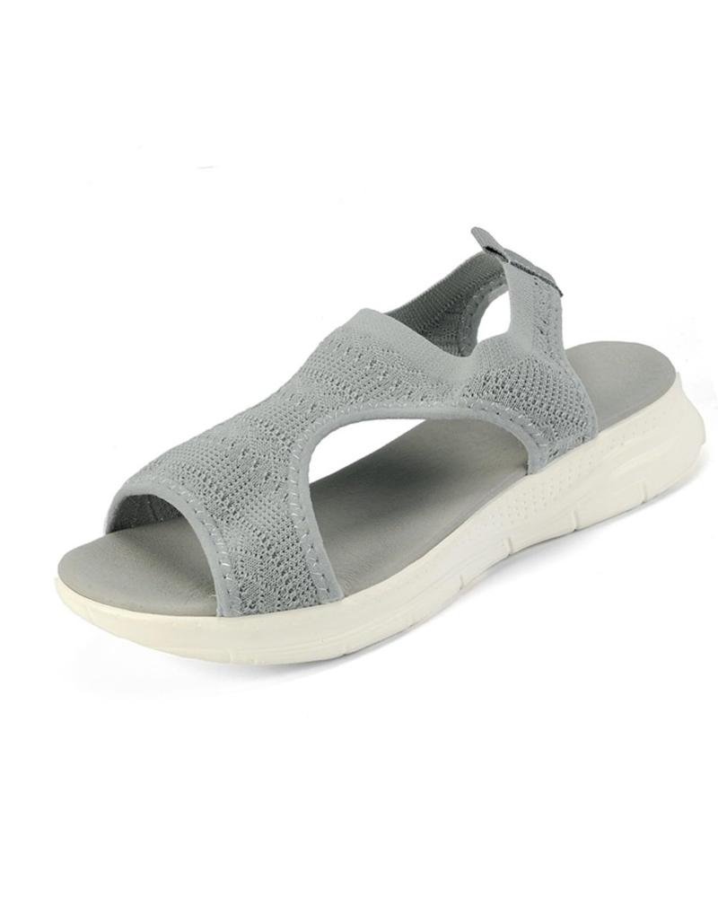 Juliana Women’s Comfort Sandals – Wide Fit Mesh Slingback with Soft Footbed