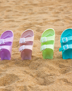 Naomi Women's EVA Flip Flops – Adjustable Wedge Slides with Non-Slip Rubber Sole