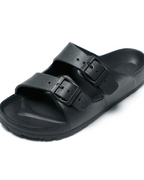 Naomi Women's EVA Flip Flops – Adjustable Wedge Slides with Non-Slip Rubber Sole