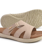 Olivia Women's Comfort Sandals – Adjustable Slide Sandals with Cushioned Footbed