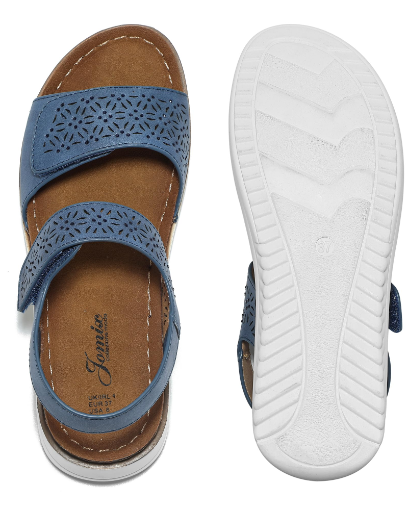 Brooke Women's Sport Sandals – Adjustable Hook-and-Loop Walking Sandals