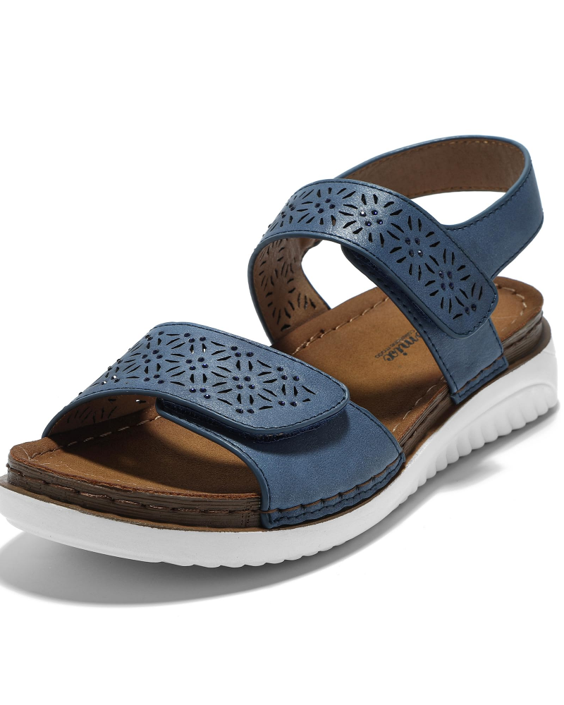 Brooke Women's Sport Sandals – Adjustable Hook-and-Loop Walking Sandals