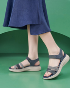 Luna Women's Hiking Sandals – Adjustable Platform Sandals with Non-Slip Sole