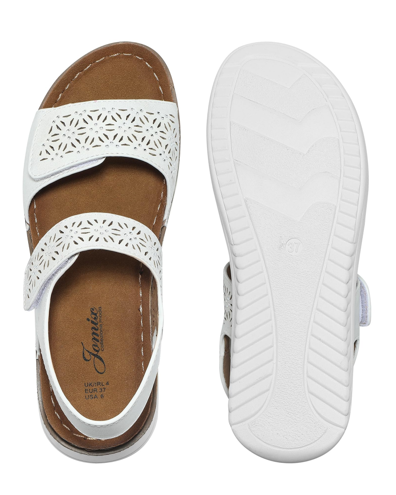 Brooke Women's Sport Sandals – Adjustable Hook-and-Loop Walking Sandals