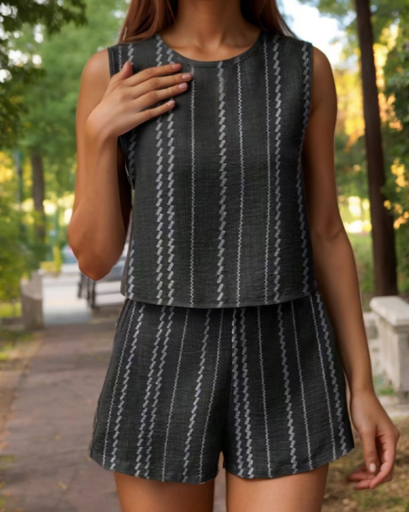 Claire Women’s 2-Piece Set – Soft Stretch Relaxed Fit Casual Summer Outfit