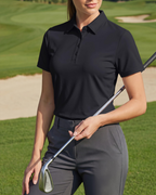 Sophie Women's Golf Polo Shirt – UPF 50+ Quick-Dry Short Sleeve Performance Top