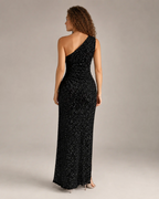 Lorelei Women's Sequin Maxi Dress – Strapless Fitted Evening Gown
