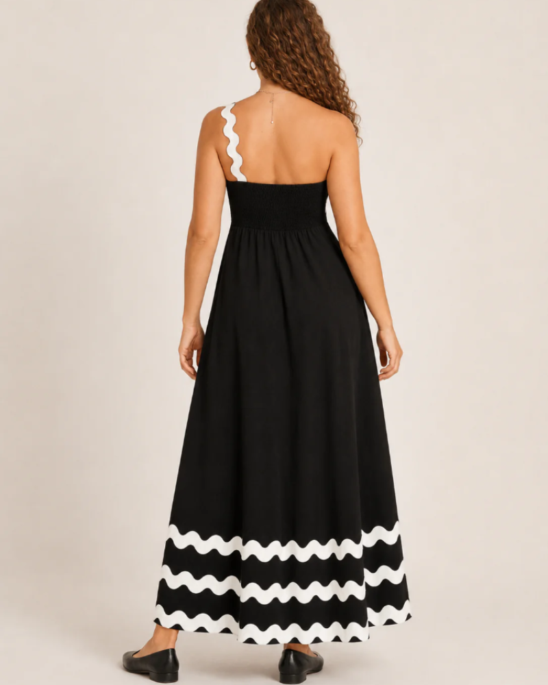 Savannah Women's Maxi Dress – Adjustable Strap Summer Vacation Dress