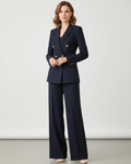 Danielle Women's Blazer & Pants Set – Tailored 2-Piece Suit for Work & City Wear