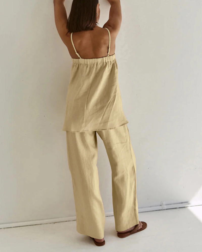 Emma Women’s Two Piece Set – Relaxed Fit Casual Outfit with Lightweight Design