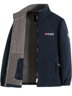 Julius Men's Fleece Jacket – Outdoor Norway High Collar Breathable Warm Layer